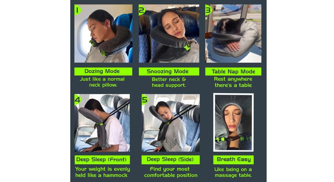 kickstarter travel pillow